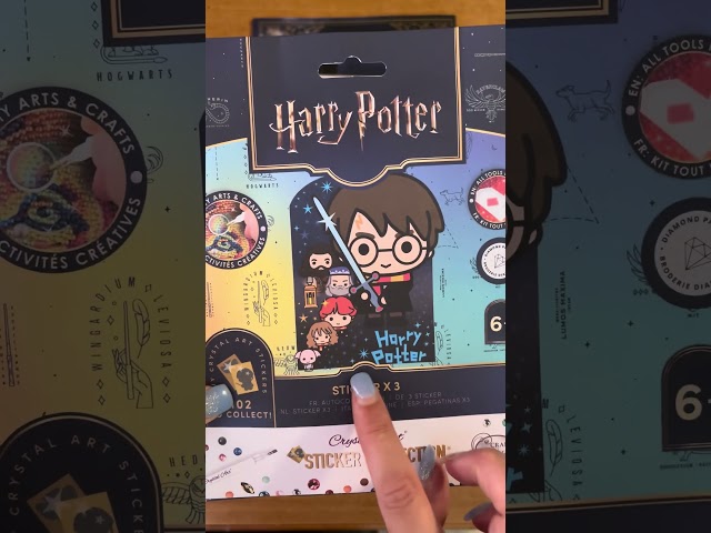 Vídeo relacionado con CRYSTAL ART Sticker Collection - Kit Original de Diamond Painting, Álbum de Pegatinas Harry Potter Starter Pack con 6 Stickers, Colección Creativa 6+, CA-31HPSALB