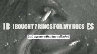 Ariana Grande - 7 rings (leaked)