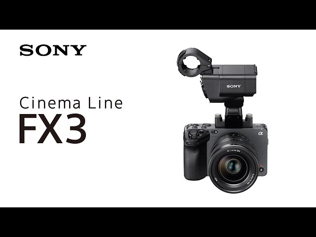 Video Teaser für Introducing Cinema Line FX3 | Sony | α