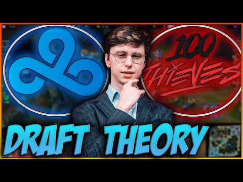 DRAFT THEORY WITH CAEDREL - C9 VS 100T WINNERS SEMIFINALS REVIEW
