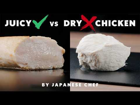STOP Ruining Chicken Breast ❌ Do THIS for Juicy Chicken Every Time! ✅ | Japanese Chef