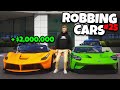 I Robbed 25 Car Dealerships in GTA 5 RP..