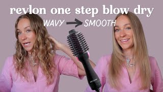 Revlon One Step Blow Dry Tutorial | Salon Smooth Hair