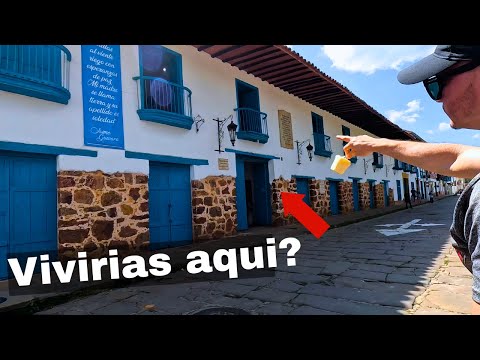 Así son las calles del PUEBLO más BONITO de COLOMBIA | Charalá, Santander 🇨🇴