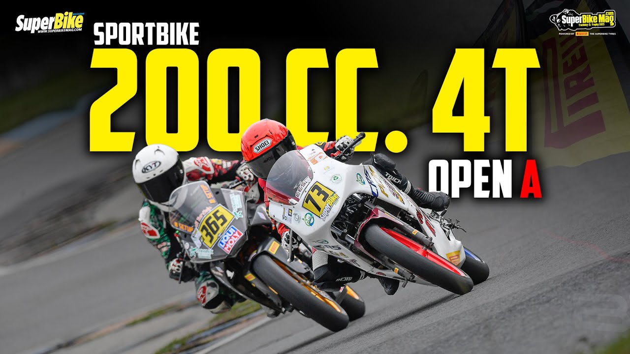SportBike 200 cc. 4T Open A - SuperBikeMag.com Trackday & Trophy 2025 R.1
