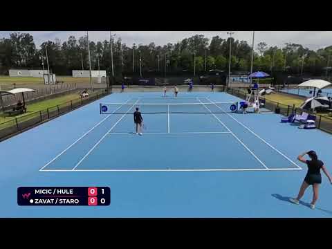 Petra Hule Elena Micic 1 vs Yuliia Starodubtseva Katarina Zavatska Doubles QF W75 Sydney 19 November