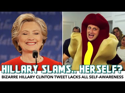 Hillary Clinton Slams Herself In Bizarre Tweet