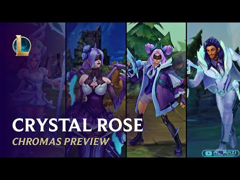 Crystal Rose 2022 | Chromas Preview | Patch 12.3 - League of Legends