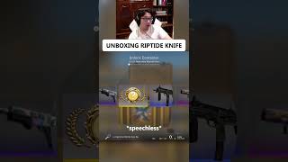 Finally Unboxing a Riptide Knife #Shorts #csgo