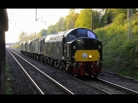 D213 hauling Ex DRS 57004/37604/37609/37603, Hartford ,21st April 2022