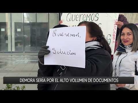Vecinos de Mirador del Pacífico exigen al Serviu entrega de títulos de dominio en Talcahuano