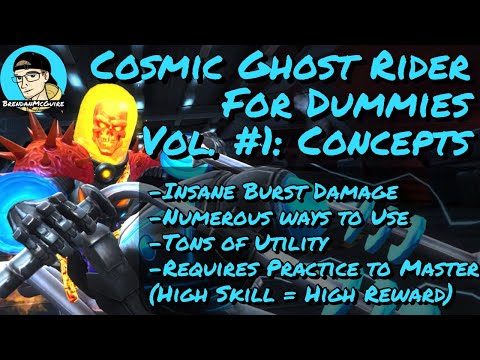 Cosmic Ghost Rider For Dummies V1 | "Concepts Only" Explanation of Abilities and Rotations