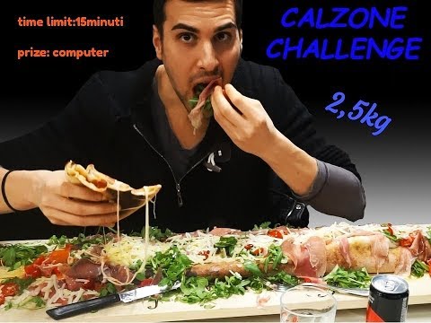 Calzone Imperiale Challenge - Man vs Food Cheat Meal