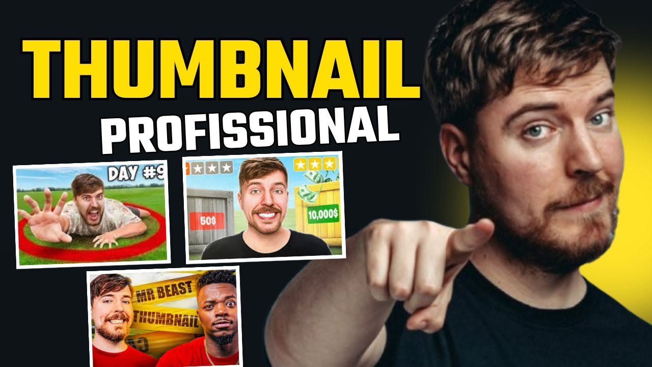 COMO FAZER THUMBNAIL PROFISSIONAL