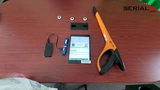 Automatically Connect the Gallagher HR5 Livestock RFID Reader to an iPad with a SPP-BLE Bridge