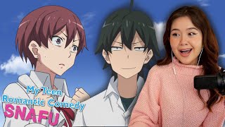 hachiman's sacrifice | Oregairu Season 1 Episode 12 Reaction!