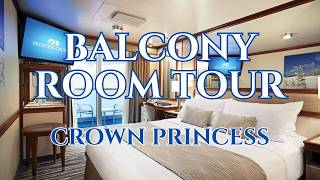 BALCONY FULL ROOM TOUR | CROWN PRINCESS 2026 | B209