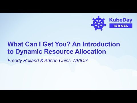 What Can I Get You? An Introduction to Dynamic Resource Allocation - Freddy Rolland & Adrian Chiris