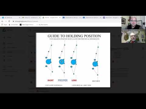 Ep 1 The Archery Holding Position For Compound/Olympic Recurve/ Barebow Archery