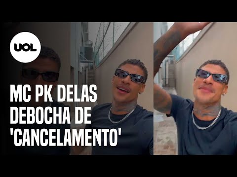 MC PK Delas faz festas com aglomeração e debocha de 'cancelamento': "Só quem pode cancelar é Deus"
