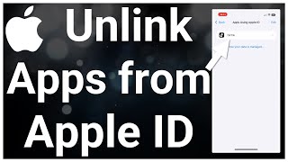 How To Unlink Apps From Apple ID