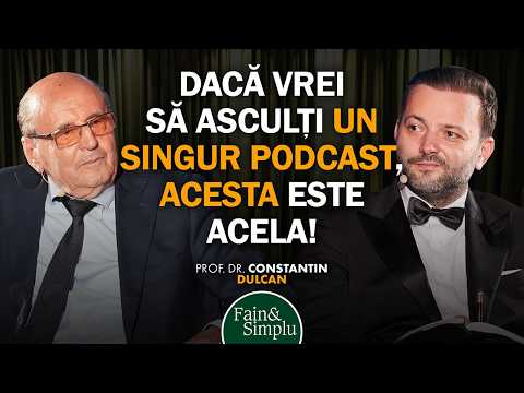 CODUL LUI DULCAN. DACĂ AI ASCULTA UN SINGUR PODCAST TOT ANUL, ĂSTA E ACELA! I Fain & Simplu 282
