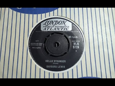 Soul Classic - BARBARA LEWIS - Hello Stranger - LONDON HLK 9724 UK 1963 + Dells Dancer