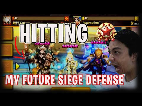 HITTING MY FUTURE SIEGE BATTLE DEFENSE - FULL SIEGE BATTLE VIDEO