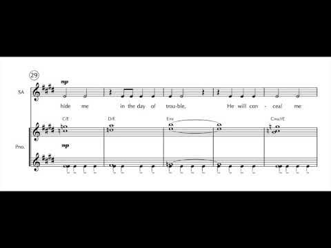 David von Kampen - "One Thing Have I Desired" for SA and piano - with score