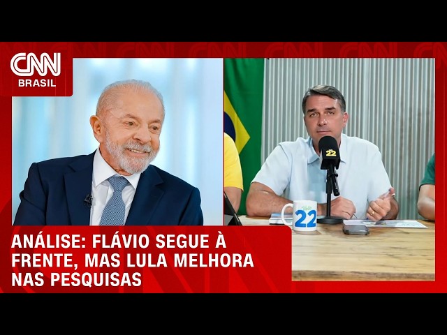 Análise: Pesquisas mostram disputa acirrada entre Flávio e Lula | WW