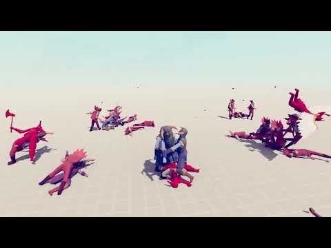 Vampire vs Every Units in TABS Army   Vampire vs All Army Totally Accurate Battle Simulator