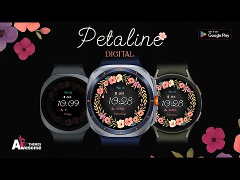 Petaline - Digital Watch Face