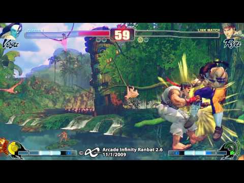 Arcade Infinity SF4 Ranbat 2.6 - Tatsujinken (VE) vs Alex Valle (RY)