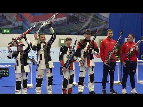 Miks tim Srbije puškom, evropsko srebro Mix puska finale i medalje