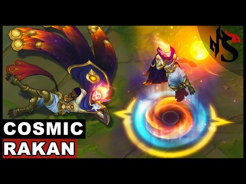 Cosmic Dawn Rakan Skin Spotlight (League of Legends)