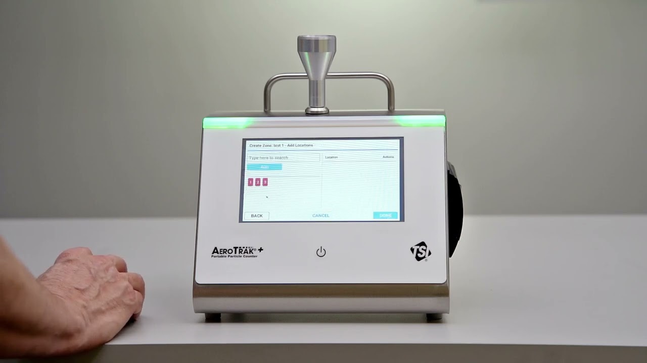 Quickly Setup a Zone for Efficient Cleanroom Monitoring