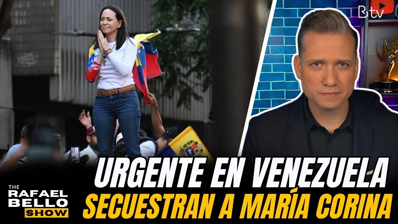 SECUESTRAN A MARÍA CORINA MACHADO EN VENEZUELA