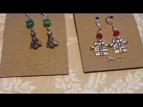 Simple Earring Display Cards