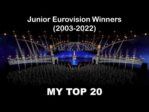 Junior Eurovision 2003-2022: My Top 20 Winners