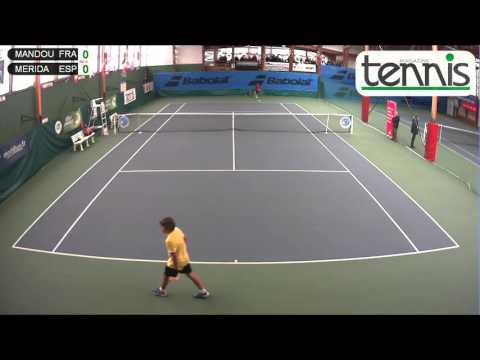 MANDOU BERANGER (FRA) vs MERIDA AGUILAR (ESP) - Open Super 12 Auray Tennis
