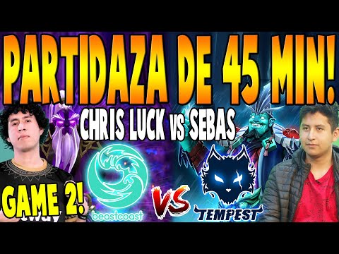 BEASTCOAST vs TEMPEST [GAME 2] BO3 - "CHRIS LUCK vs SEBAS" - DPC SA TOUR 3 2022 DOTA 2