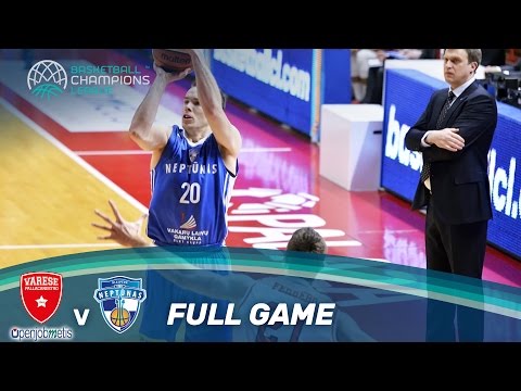 Openjobmetis Varese v Neptunas Klaipeda - Full Game - Basketball Champions League