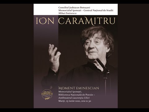 ION CARAMITRU - Recital de poezie, Memorialul Ipotesti, 15 iunie 2021