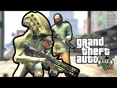 INWAZJA KOSMITÓW W GTA V SINGLEPLAYER - "SŁOŃ TEŻ POTRAFI WALCZYĆ (づ♥ᴥ♥)づ" #233 [PL/HD]