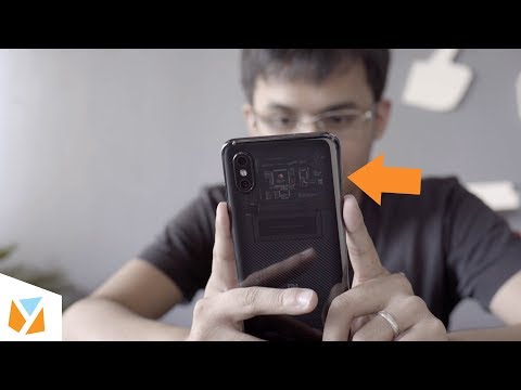 Xiaomi Mi 8 Pro Unboxing, Hands-on: Transparent back!