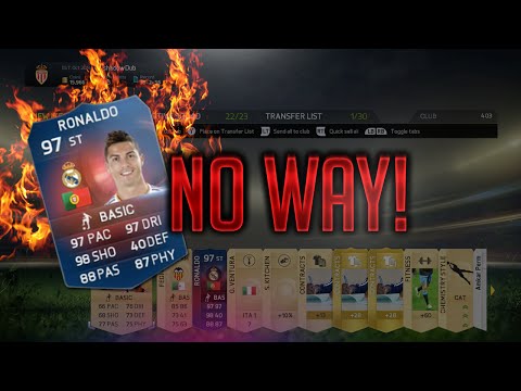 RECORD BREAKER STRIKER 97 RONALDO IN A 7.5K PACK!