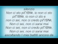 Subsonica - Non Chiedermi Niente Lyrics
