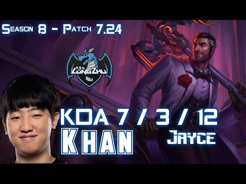 LZ Khan JAYCE vs SION Top - Patch 7.24 KR Ranked