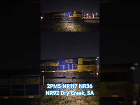 Double Stack 2PM5 goes into Dry Creek with NR117 + NR36 + NR92 #shorts #seb #trains #train #4upage