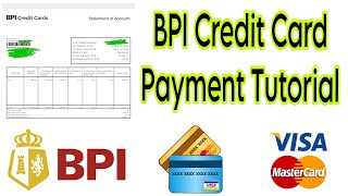 Paano magbayad ng BPI Credit Card Bill?